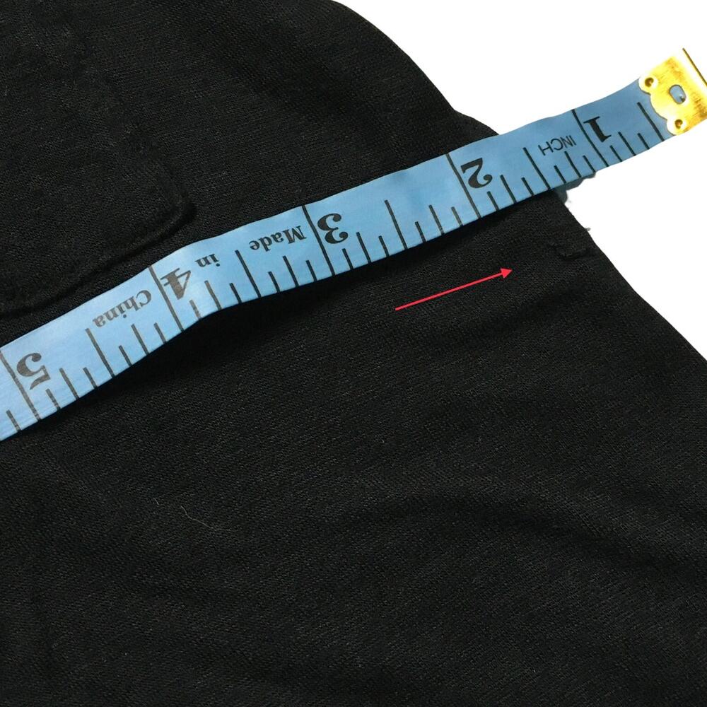 Active Basic T-Shirt V-Neck Short Sleeve Pocket Tee Women's Small/Medium Black - Picture 6 of 9